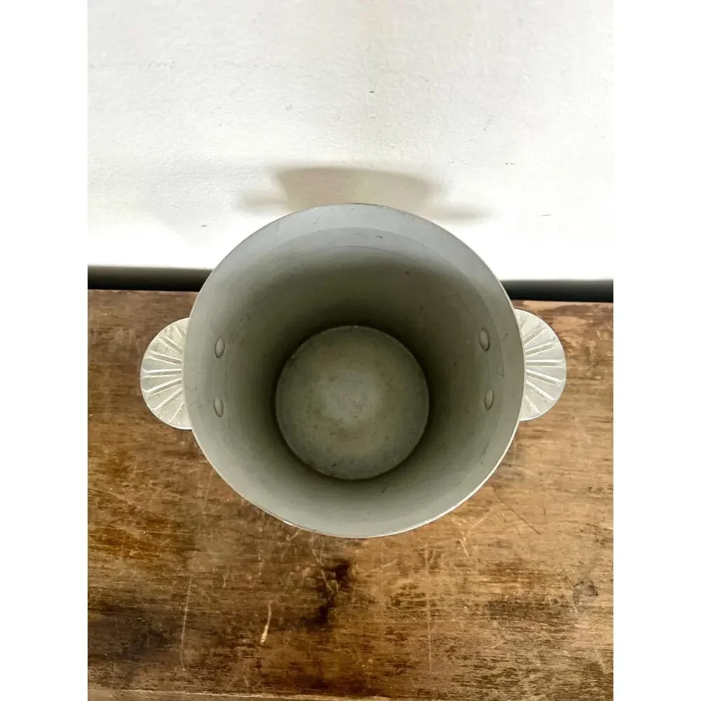 Vintage French Champagne Ice Bucket – G.H. Mumm & Cie Aluminum “Carte Classique”